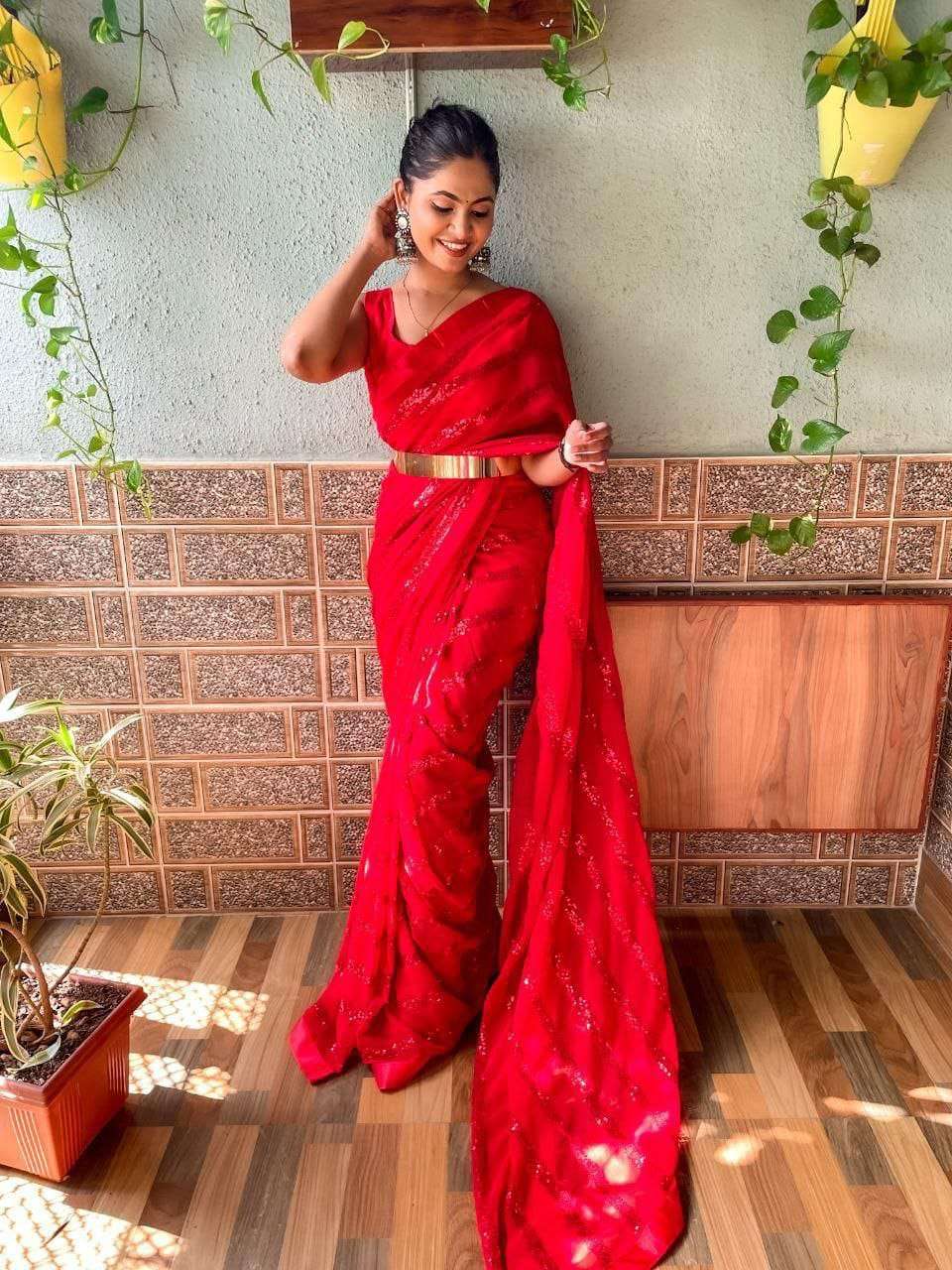 1 Min Ready To Presenting You Most Premium georgette fabric Beautiful And saree wholesale in surat sanskar 1 Min Ready To Presenting You Most Premium georgette fabric Beautiful And saree wholesale in surat sanskar
